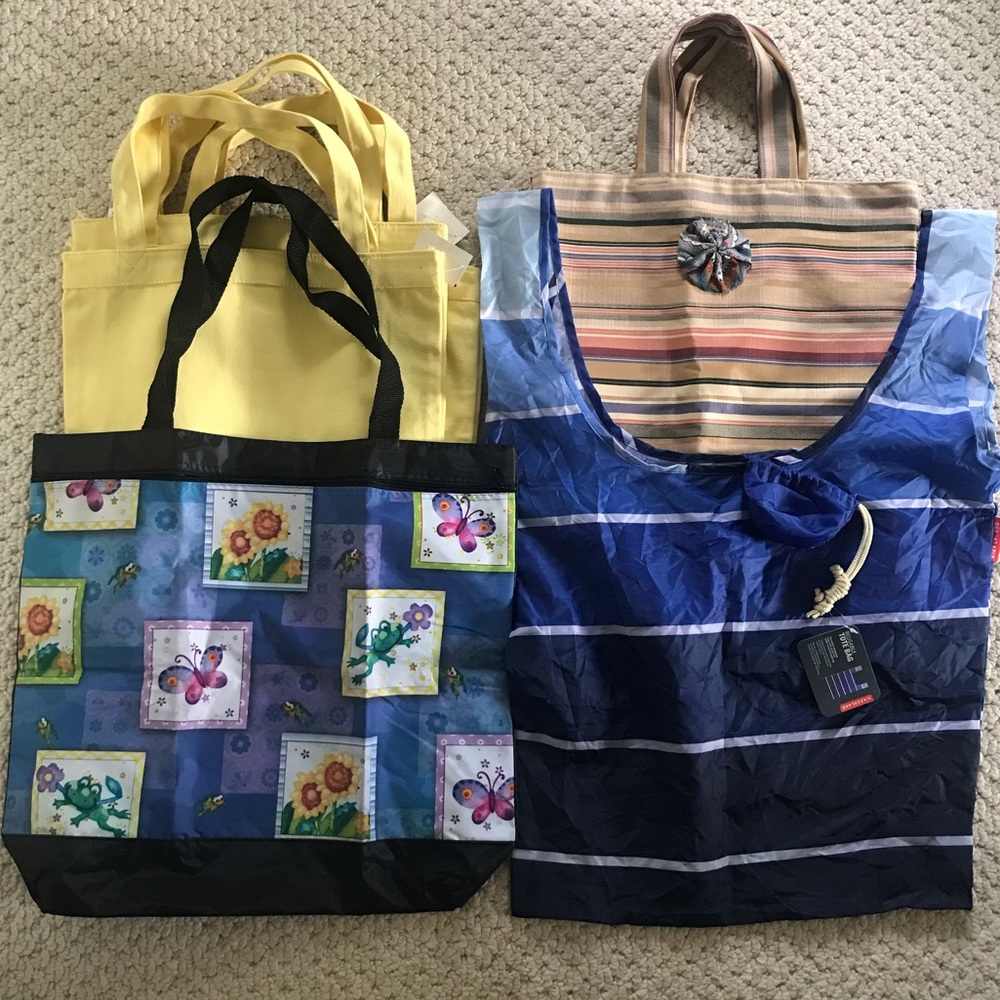 6 New Tote Bags
